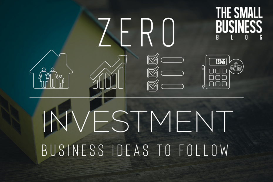 business plan with zero investment
