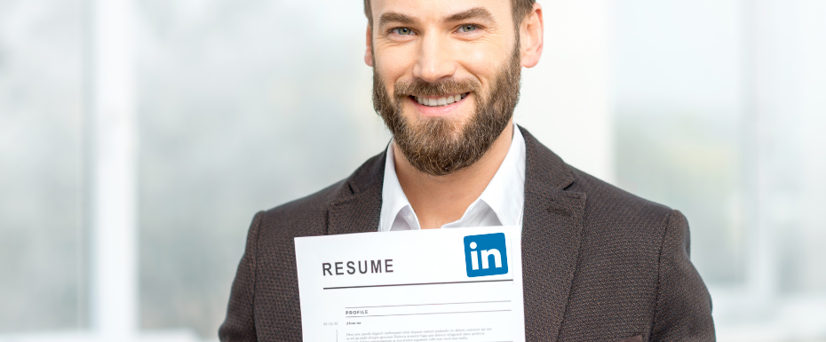 resume builder linkedin import